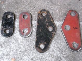 Big Meccano! Rigging connection plates (red ones are new)