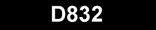 D832 Onslaught