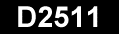 D2511